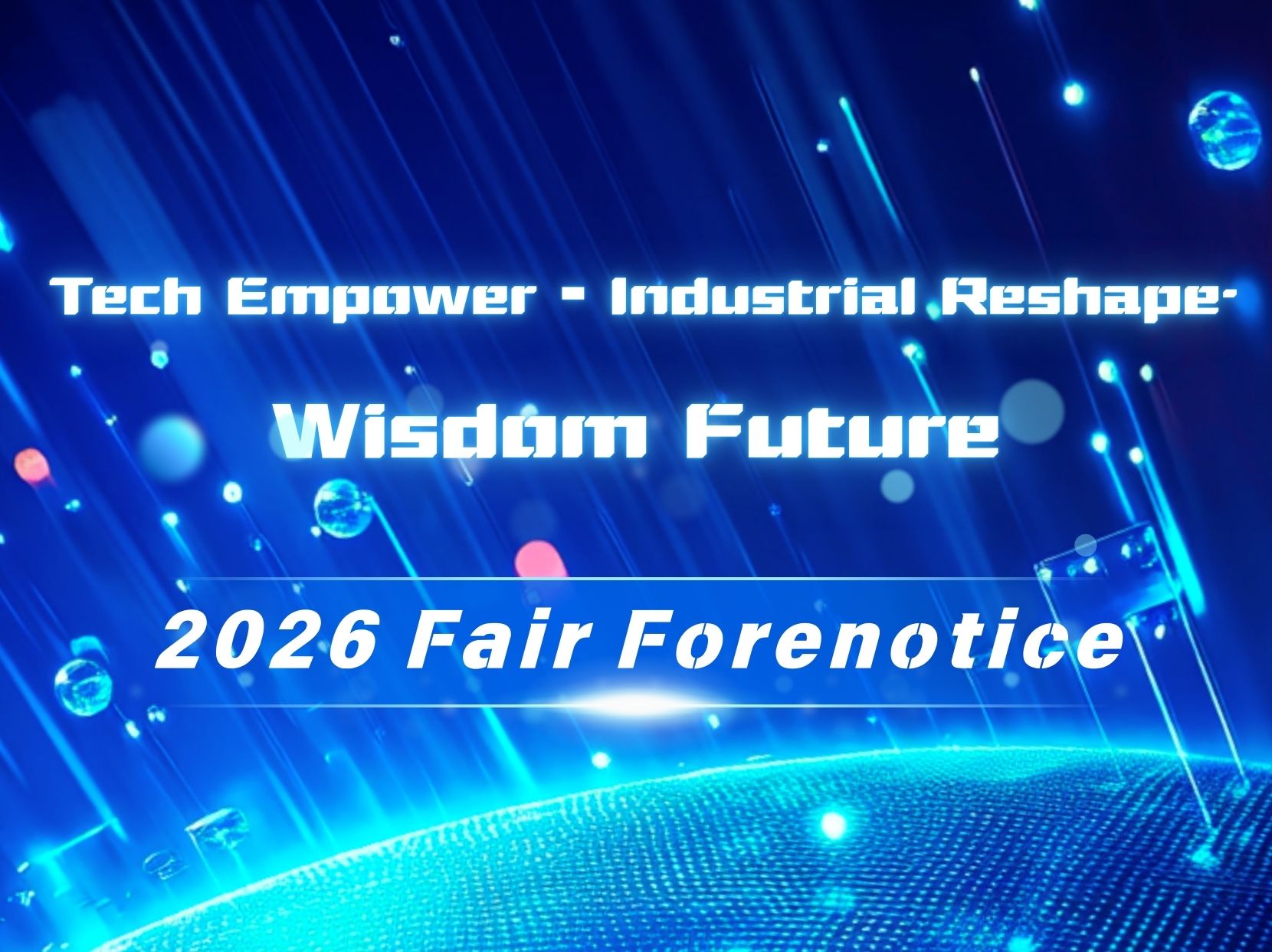Exhibition forenotice for 2026